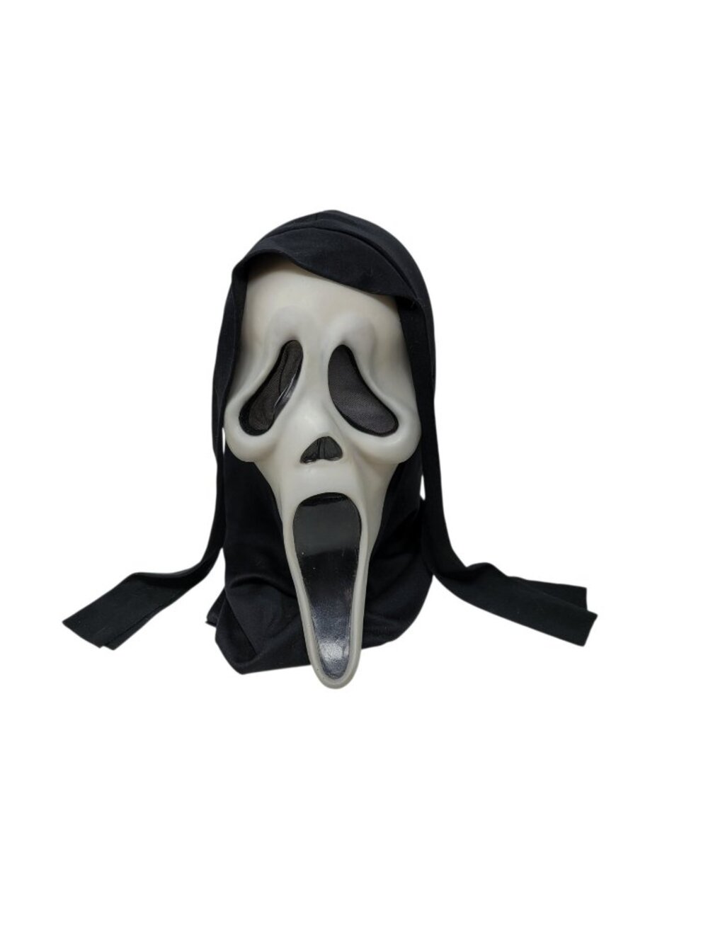 Vintage Scream GHOSTFACE Mask Easter Unlimited Inc Stamp Poly Shroud No Tag